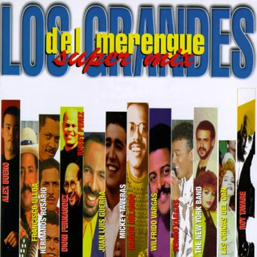 Los grandes del merengue super mix by Various Artists - album cover