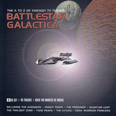 Battlestar Galactica: The A to Z of Fantasy TV Themes by Various Artists - album cover
