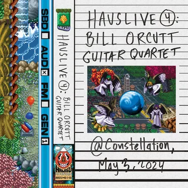 HausLive 4 by Bill Orcutt Guitar Quartet - album cover