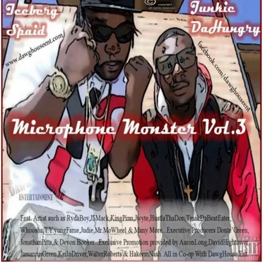 Microphone Monster, Vol. 3 by Dawg House Ent - album cover