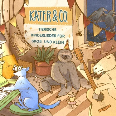 Kater und Co. - tierische Kinderlieder für Groß und Klein (neue deutsche Kinderlieder)