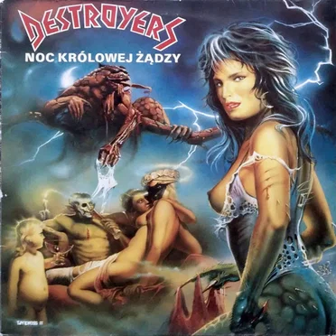 Noc królowej żądzy by Destroyers - album cover