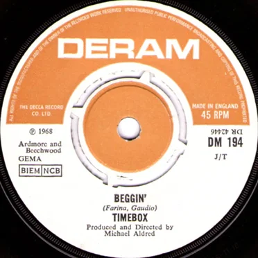 Beggin’ by Timebox - album cover