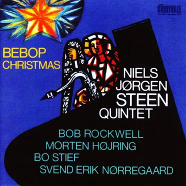 Bebop Christmas by Niels Jørgen Steen Quintet - album cover