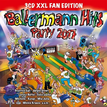 Ballermann Hits Party 2017 by Various Artists - album cover