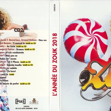 L'Année du zouk 2018 by Various Artists - album cover