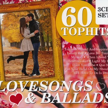 60 Tophits: Lovesongs & Ballads by Various Artists - album cover