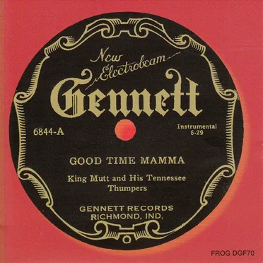 Gennett Jazz - Good Time Mama by Various Artists - album cover