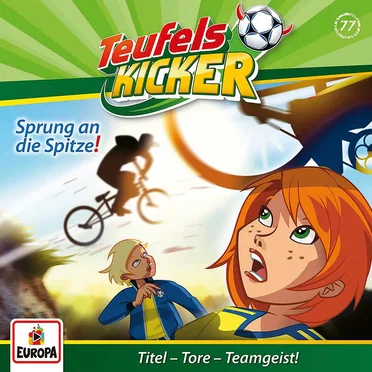Teufelskicker 77: Sprung an die Spitze by Frauke Nahrgang - album cover