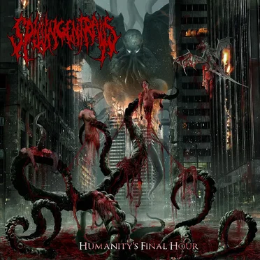 Humanity's Final Hour by Spilling Entrails - album cover
