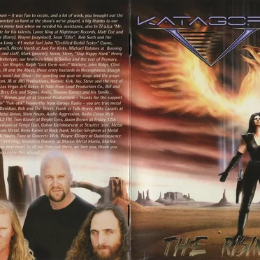 The Rising Anger by Katagory V - album cover