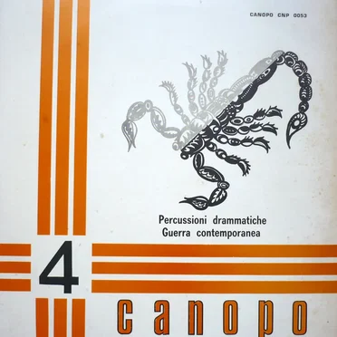 Percussioni Drammatiche / Guerra Contemporanea by Umberto Santucci - album cover