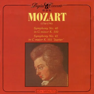 Symphony no. 40 in G minor, K.550 / Symphony no. 41 in C major, K.551 "Jupiter"