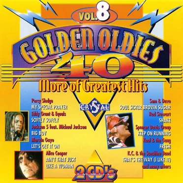 40 Golden Oldies, Volume 8 by Various Artists - album cover