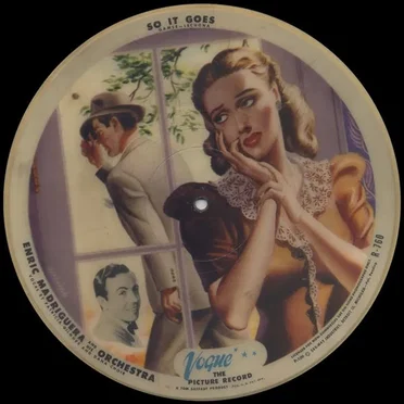 So It Goes / The Minute Samba by Enric Madriguera and His Orchestra - album cover