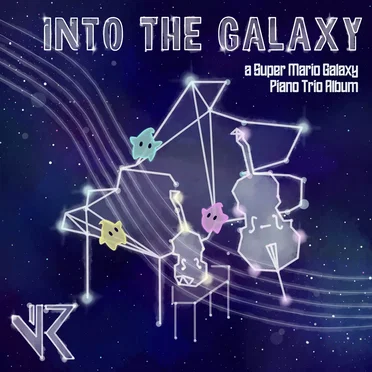 Into the Galaxy: A Super Mario Galaxy Piano Trio Album by V2R Trio - album cover