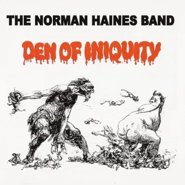 Den of Iniquity by The Norman Haines Band - album cover