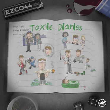 Toxic Diaries by Ezco 44 - album cover