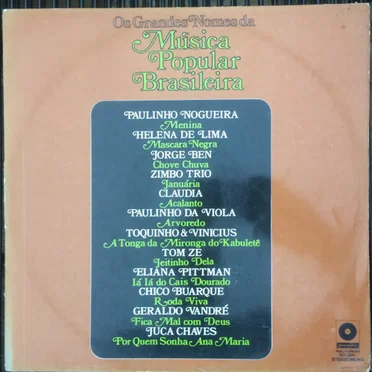 Os Grandes Nomes da Música Popular Brasileira by Various Artists - album cover