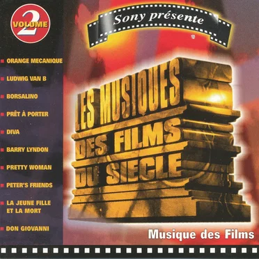 Musiques des films du siècle - vol.2 by Various Artists - album cover