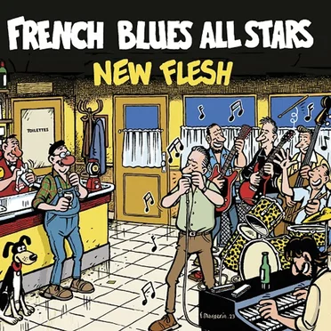 New Flesh by French Blues All Stars - album cover