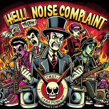 Hell's Noise Complaint by Scyatica - album cover