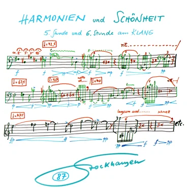 HARMONIEN und SCHÖNHEIT: 5. und 6. Stunde aus KLANG