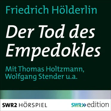 Der Tod des Empedokles by Wolfgang Schadewaldt - album cover