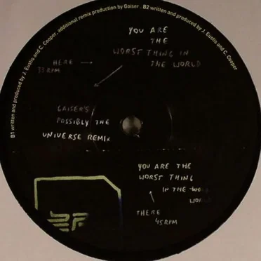 You Are the Worst Thing in the World (Remixes)