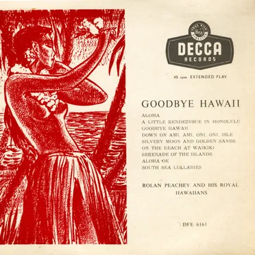 Goodbye Hawaii by Roland Peachey And His Royal Hawaiians - album cover