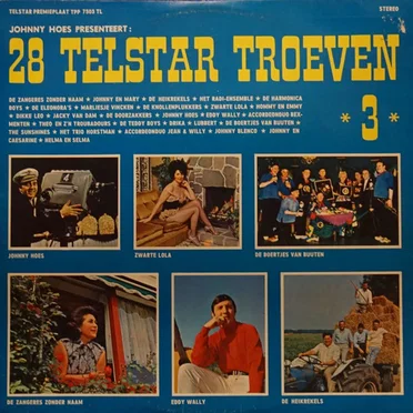 Johnny Hoes presenteert: 28 Telstar troeven, 3 by Various Artists - album cover