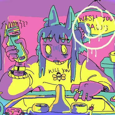 yall shldv shot me ded by plskilquinn - album cover