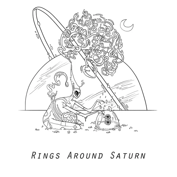 Rings Around Saturn