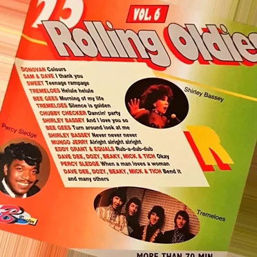 25 Rolling Oldies, Vol. 6 by Various Artists - album cover