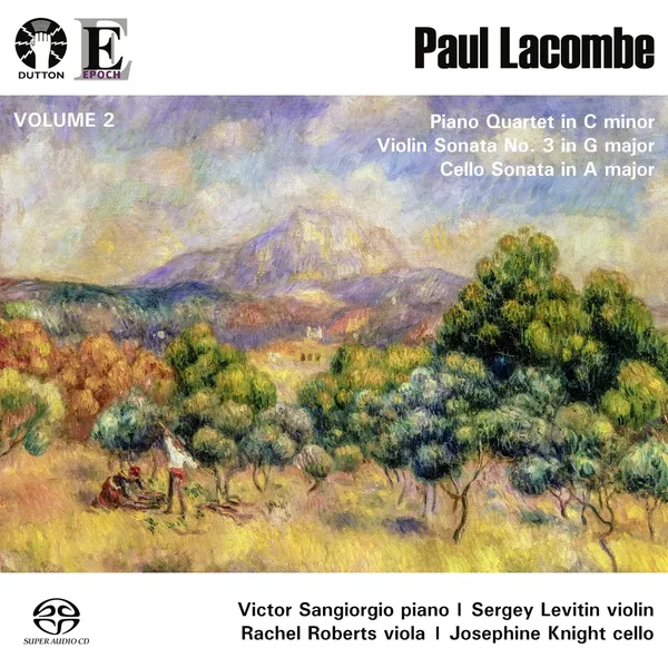 Piano Quartet in C minor / Violin Sonata no. 3 in G major / Cello Sonata in A major
