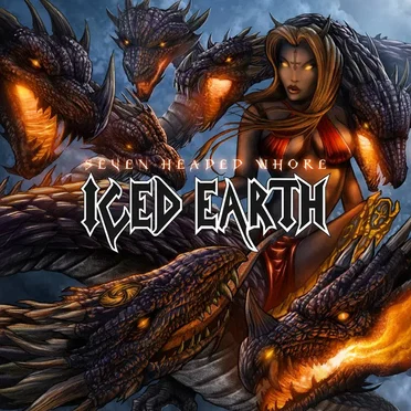 Seven Headed Whore by Iced Earth - album cover
