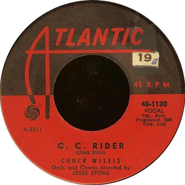 C. C. Rider by Chuck Willis - album cover