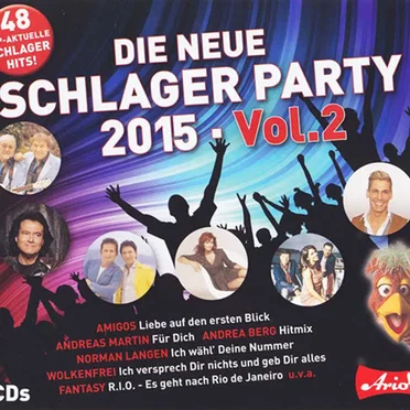 Die neue Schlager Party 2015, Volume 2 by Various Artists - album cover