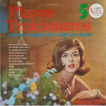 Plazos traicioneros, vol. 5 by Johnny Albino y su Trío San Juan - album cover