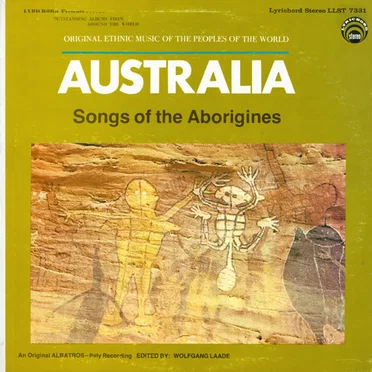 Australia: Songs of the Aborigines and Music of Papua, New Guinea by Various Artists - album cover