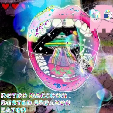 Busted Speaker Eater by Retro Raccoon - album cover