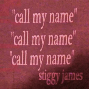 Call My Name by Stiggy James - album cover