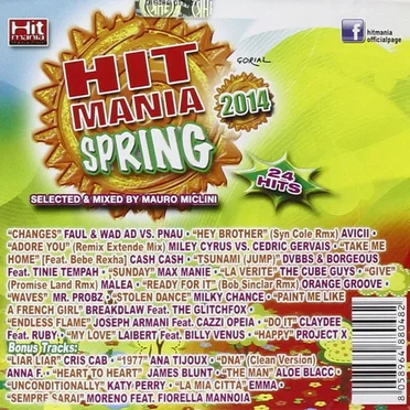Hit Mania Spring 2014 by Various Artists - album cover