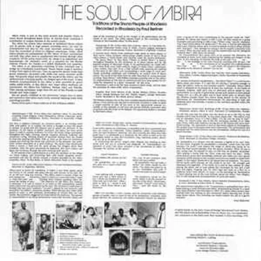 Zimbabwe: The Soul of Mbira by Various Artists - album cover