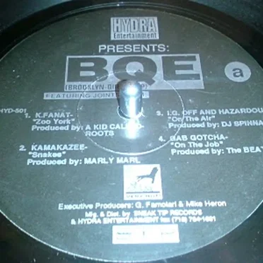BQE (Brooklyn - Queens EP) by Various Artists - album cover