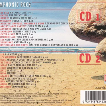 Symphonic Rock by Various Artists - album cover