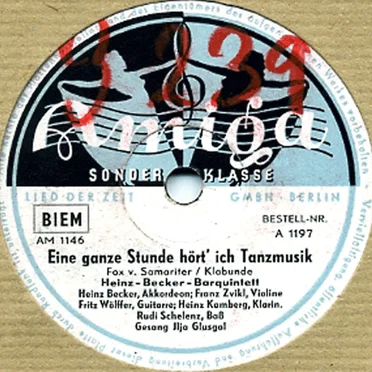 Eine ganze Stunde hört' ich Tanzmusik / Sweet Sue