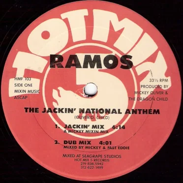 The Jackin' National Anthem by Ramos - album cover