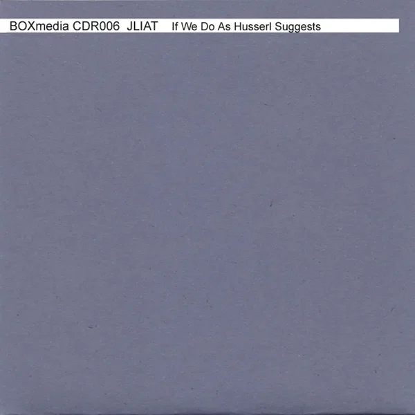 If We Do as Husserl Suggests