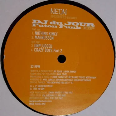 Futon Funk EP by DJ du Jour - album cover